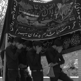 سوگواره چهارم-عکس 14-محمد صابر نژاد شاهرخ ابادی-آیین های عزاداری