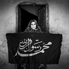 سوگواره چهارم-عکس 17-اسحاق آقایی منصور اباد-جلسه هیأت فضای بیرونی
