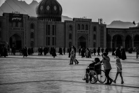 نهمین سوگواره عاشورایی عکس هیأت-حسین  افروزه-روایت هیأت