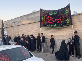 دومین فراخوان تصویرسازی هیأت-امیر محمد  شوکت آبادی -دسته عزا