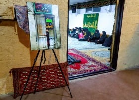 هشتمین سوگواره عاشورایی عکس هیأت-ابراهیم فلاح-جنبی-پیاده روی اربعین حسینی