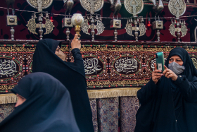 دهمین سوگواره عاشورایی عکس هیأت-مریم رضایی-مجالس احیای امراهل‌البیت علیهم‌السلام تک عکس-موبایلی