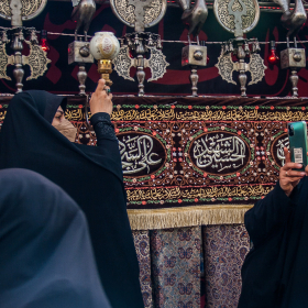 دهمین سوگواره عاشورایی عکس هیأت-مریم رضایی-مجالس احیای امراهل‌البیت علیهم‌السلام تک عکس-موبایلی