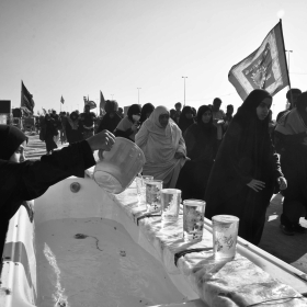 سوگواره سوم-عکس 21-سید مصطفی عطاری-پیاده روی اربعین از نجف تا کربلا