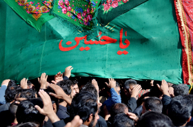 سوگواره چهارم-عکس 35-محدثه عامری-آیین های عزاداری