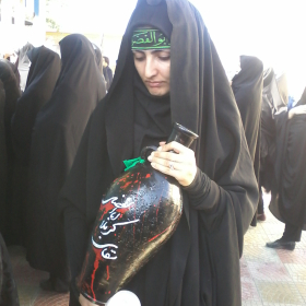 سوگواره چهارم-عکس 13-فاطمه مستوفی-آیین های عزاداری