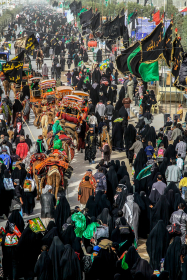 سوگواره چهارم-عکس 22-مجید حجتی-پیاده روی اربعین از نجف تا کربلا