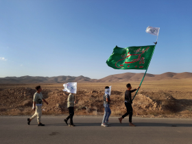 دهمین سوگواره عاشورایی عکس هیأت-محمد  آهنگر-مجالس احیای امراهل‌البیت علیهم‌السلام تک عکس-موبایلی