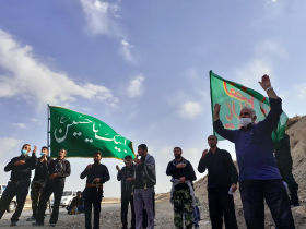 دهمین سوگواره عاشورایی عکس هیأت-محمد  آهنگر-مجالس احیای امراهل‌البیت علیهم‌السلام تک عکس-موبایلی
