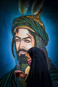 دهمین سوگواره عاشورایی عکس هیأت-بانو صادق منش-مجالس احیای امراهل‌البیت علیهم‌السلام تک عکس-دوربین دیجیتال