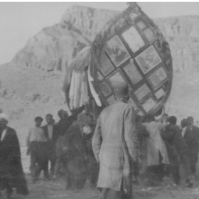 هشتمین سوگواره عاشورایی عکس هیأت-حسین  خدیمی-بخش جنبی-عکس قدیمی