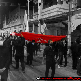 دهمین سوگواره عاشورایی عکس هیأت-محمد موثق پور-مجالس احیای امراهل‌البیت علیهم‌السلام مجموعه عکس-دوربین دیجیتال-همه اعضای یک پیکر همه سرباز یک سنگر (رعایت مسائل بهداشتی در هیأت)