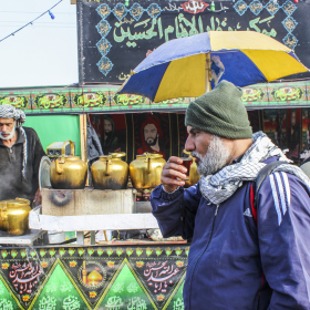 سوگواره سوم-عکس 9-مهدی حسینی-پیاده روی اربعین از نجف تا کربلا