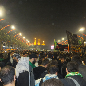 سوگواره چهارم-عکس 53-مهدی برآبادی-پیاده روی اربعین از نجف تا کربلا