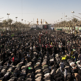 سوگواره دوم-عکس 10-علی دهقان-پیاده روی اربعین از نجف تا کربلا