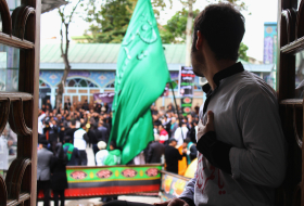 سوگواره سوم-عکس 5-سمانه شیرازی-جلسه هیأت فضای بیرونی