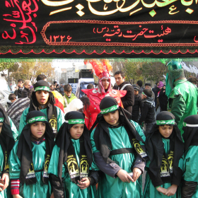 سوگواره دوم-عکس 9-محمود حمیدی-جلسه هیأت فضای بیرونی 