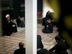 دهمین سوگواره عاشورایی عکس هیأت-محدثه سادات میرکریمی-مجالس احیای امراهل‌البیت علیهم‌السلام مجموعه عکس-دوربین دیجیتال-هر خانه یک هیأت (روضه خانگی)