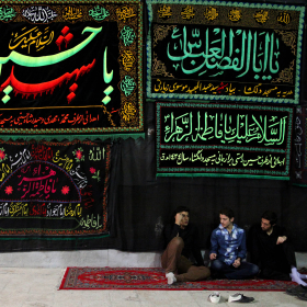 سوگواره سوم-عکس 125-حسین استوار -جلسه هیأت فضای بیرونی