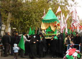 سوگواره چهارم-عکس 2-سمانه ابراهیمیان -آیین های عزاداری