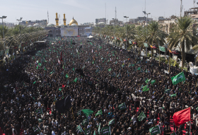 سوگواره پنجم-عکس 4-حسین حاجیلری-پیاده روی اربعین از نجف تا کربلا