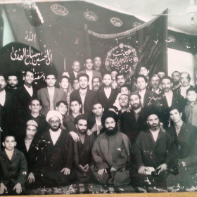 سوگواره چهارم-عکس 18-امیر خندان- جلسه هیأت قدیمی کهن