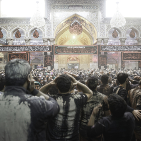 سوگواره پنجم-عکس 125-علی دهقان-پیاده روی اربعین از نجف تا کربلا