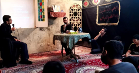سومین فراخوان تصویرسازی هیأت-حسین منسوجی-هیأت نوجوان بستری برای تربیت