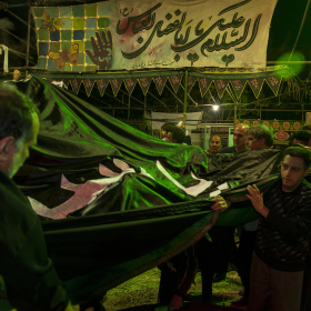 سوگواره پنجم-عکس 3-افشین آذریان-جلسه هیأت فضای بیرونی