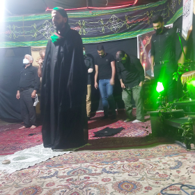 دهمین سوگواره عاشورایی عکس هیأت-سید محمود  هاشمیان -مجالس احیای امراهل‌البیت علیهم‌السلام تک عکس-موبایلی
