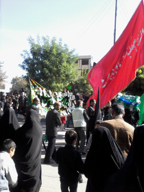سوگواره چهارم-عکس 12-فاطمه مستوفی-آیین های عزاداری