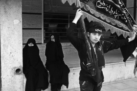 سوگواره سوم-عکس 3-مرضیه شمس-جلسه هیأت فضای بیرونی