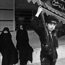 سوگواره سوم-عکس 3-مرضیه شمس-جلسه هیأت فضای بیرونی