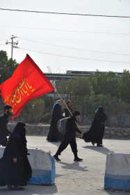 سوگواره پنجم-عکس 60-احسان ارباب پوری-پیاده روی اربعین از نجف تا کربلا