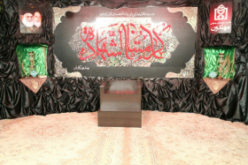 سوگواره پنجم-پوستر 1-حسین  اسدی-دکور هیأت