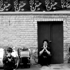 سوگواره چهارم-عکس 43-مسعود جعفری-جلسه هیأت فضای بیرونی