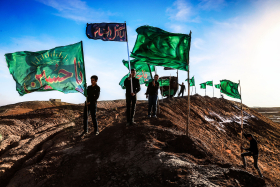 نهمین سوگواره عاشورایی عکس هیأت-پویا بیات-مجالس احیای امر اهل‌البیت علیهم‌السلام