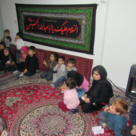 سوگواره پنجم-عکس 1-حسین فنودی-جلسه هیأت هیأت کودک
