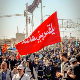 یازدهمین سوگواره عاشورایی عکس هیأت-شکوفه سیاوشی-بخش ویژه-پیاده‌روی اربعین حسینی(تک عکس)