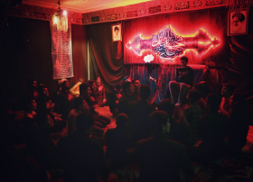 سوگواره چهارم-عکس 14-عین الله متقی زاده-جلسه هیأت فضای داخلی