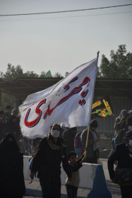 سوگواره پنجم-عکس 66-احسان ارباب پوری-پیاده روی اربعین از نجف تا کربلا