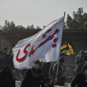 سوگواره پنجم-عکس 66-احسان ارباب پوری-پیاده روی اربعین از نجف تا کربلا