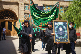 یازدهمین سوگواره عاشورایی عکس هیأت-روح‌الله حسین آبفروش-بخش اصلی-روایت هیأت(تک عکس)