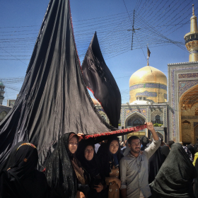 دهمین سوگواره عاشورایی عکس هیأت-محمد  آهنگر-مجالس احیای امراهل‌البیت علیهم‌السلام تک عکس-موبایلی