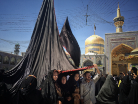 دهمین سوگواره عاشورایی عکس هیأت-محمد  آهنگر-مجالس احیای امراهل‌البیت علیهم‌السلام تک عکس-موبایلی