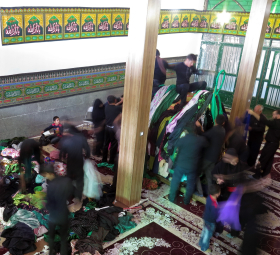 سوگواره چهارم-عکس 3-سیدمحسن سجادی-آیین های عزاداری