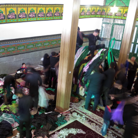 سوگواره چهارم-عکس 3-سیدمحسن سجادی-آیین های عزاداری
