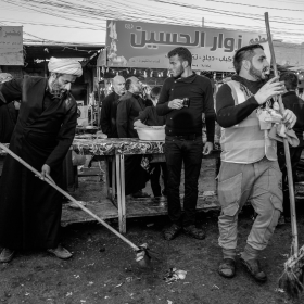 سوگواره پنجم-عکس 22-مهدی مهینی-پیاده روی اربعین از نجف تا کربلا