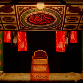 سوگواره چهارم-پوستر 40-سیما پاسباز-دکور هیأت