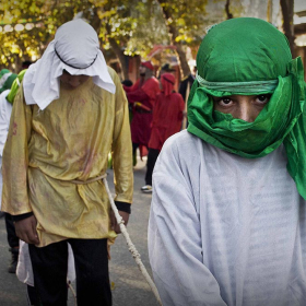 سوگواره چهارم-عکس 16-بهار(اکرم) شقایق-آیین های عزاداری